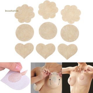 Set 6 / 3 Cặp Miếng Dán Ngực Tự Dính Không Để Lại Dấu Vết Dành Cho Nữ