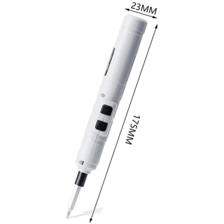 Khoan tua vít điện mini chạy pin không dây USB có phụ kiện