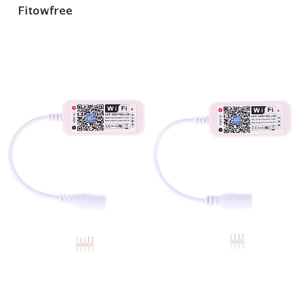 Bộ Điều Khiển Dây Đèn LED DC5V 12V 24V Kết Nối Bluetooth Qua WIFI RGBW Android IOS