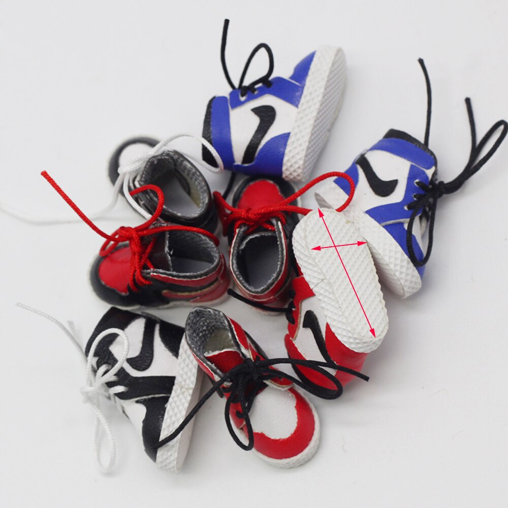 Giày Thể Thao Thời Trang 2.5*1.1cm Cho Búp Bê BJD Ob11/Obitsu11/ Holata/Dolls