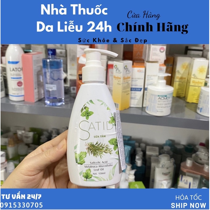 sữa tắm Satid 150ml