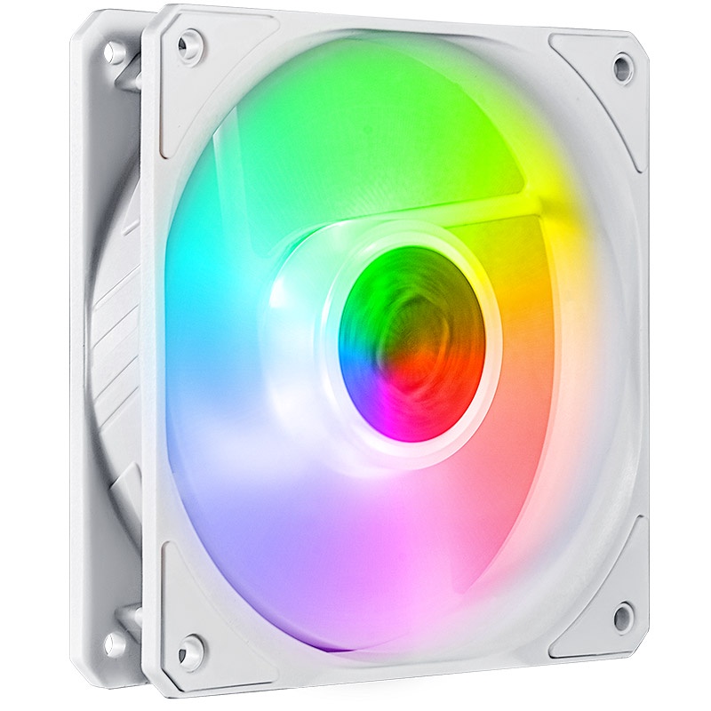 COOLER MASTER SICKLEFLOW Sản phẩm gốc Quạt TảN NhiệT CPU 120 ARGB 120mm MàU TrắNg / Đen Cho PC Không có bao bì hộp màu