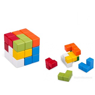 RUBIK GỖ 7 MẦU – ĐỒ CHƠI CHO BÉ