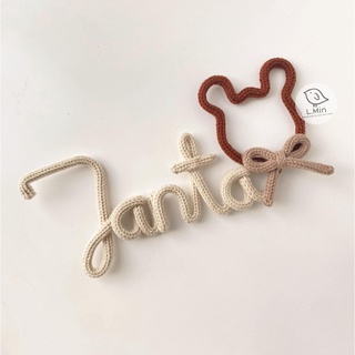 bảng tên len cho bé (khổ a3) made by l.min