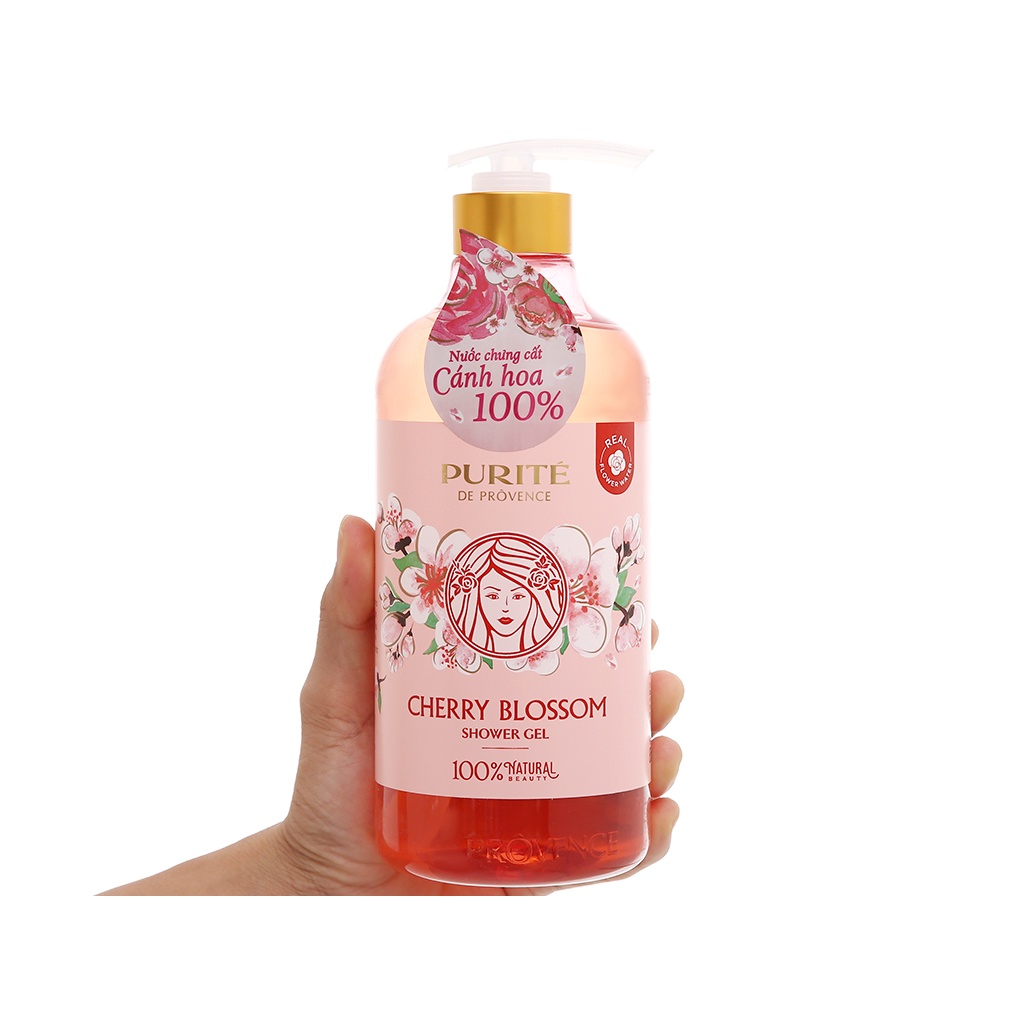(850ML Đủ Mùi) Sữa Tắm Giữ Ẩm PURITE PROVENCE Chính Hãng Công Ty