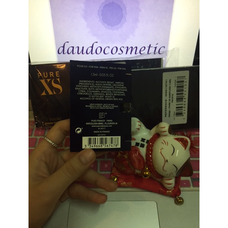 [ vial ] Nước hoa Paco Rabanne Pure XS Pure Excess EDT 1.5ml | BigBuy360 - bigbuy360.vn