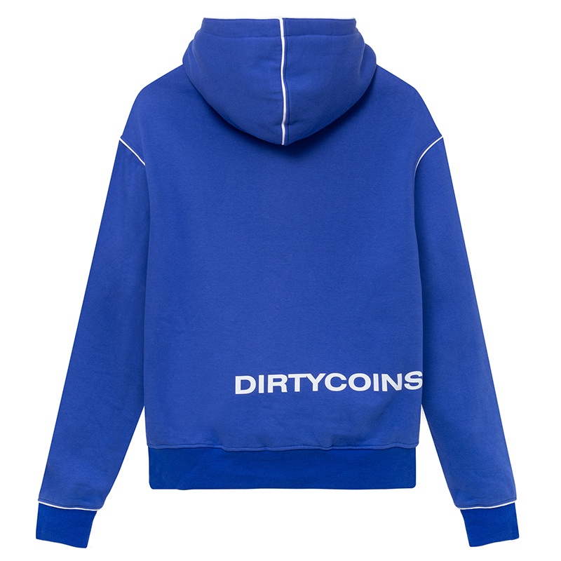 DirtyCoins Áo khoác Basic Zipped Hoodie - Blue