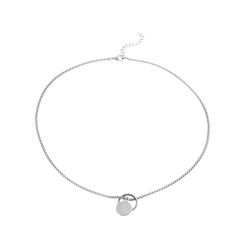 Vòng cổ thiết kế đơn giản phong cách hip hop cá tính