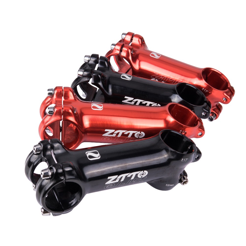 Pô tăng xe đạp ZTTO AL6061 17 độ 90mm/ 100mm độ bền cao 31.8mm tiện lợi