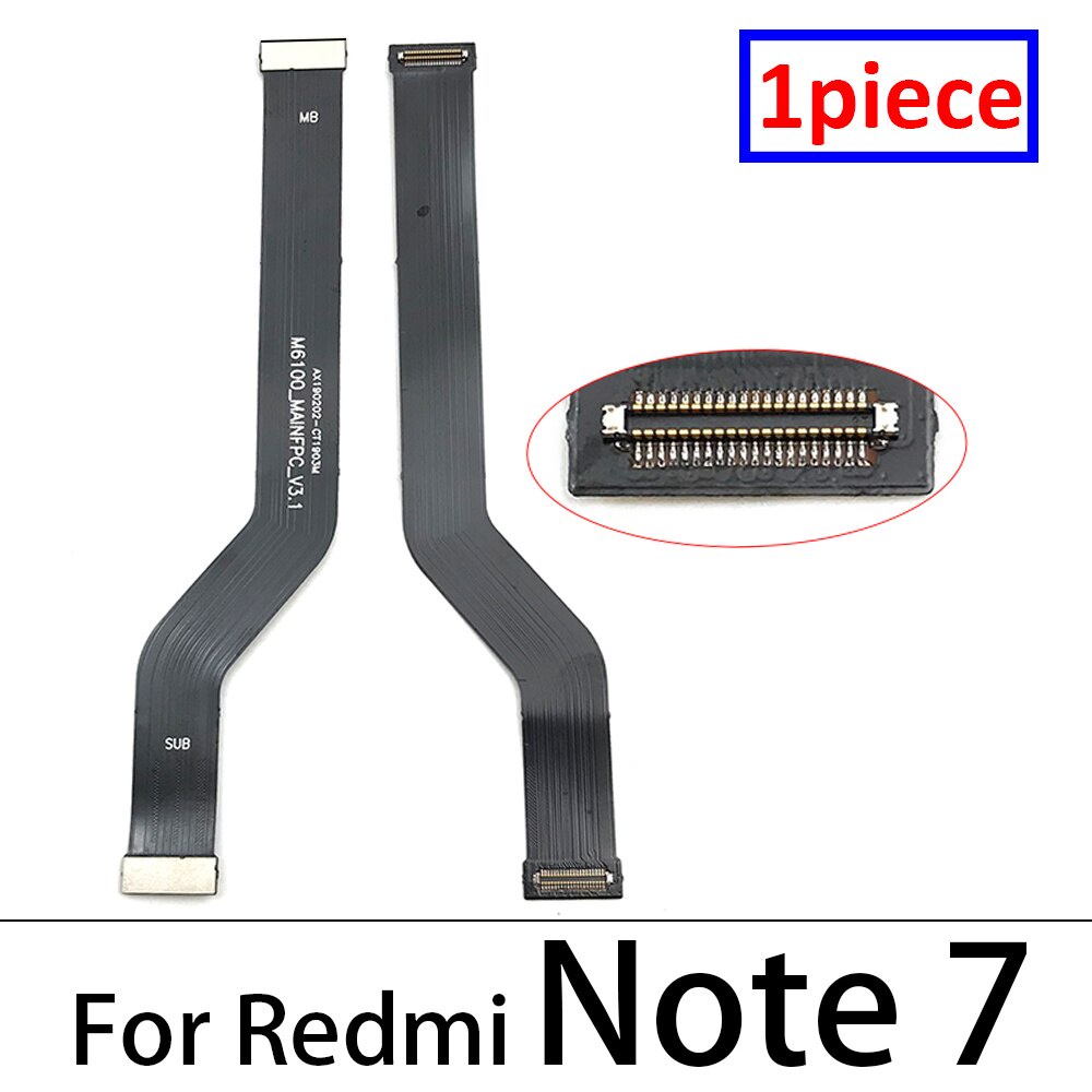 Dây Cáp Kết Nối Bo Mạch Chủ Màn Hình LCD Cho Xiaomi Redmi Note 6 7 8 9 10 Pro 9S 8T 8 8A 9 9A 9C