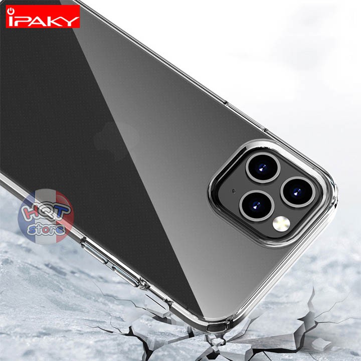 Ốp lưng trong suốt IPaky Nature cho Iphone 12 Pro Max / 12 Pro / 12 / 12 Mini