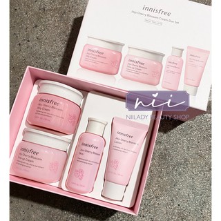 Bộ dưỡng da hoa anh đào Innisfree Jeju Cherry Blossom Cream Duo Set