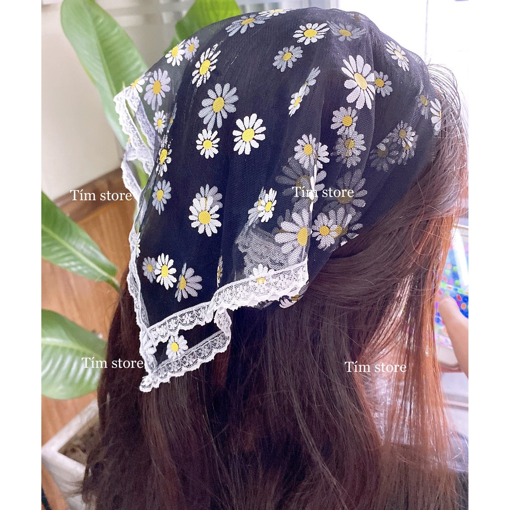 {Ảnh thật} KHĂN BANDANA CÚC, TURBAN VẢI, THỜI TRANG NỮ HOT GIÁ RẺ