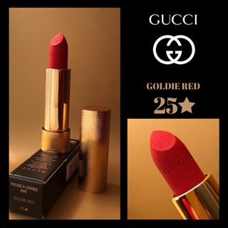 Son Gucci Rouge à Lèvres Mat 25* Goldie Red