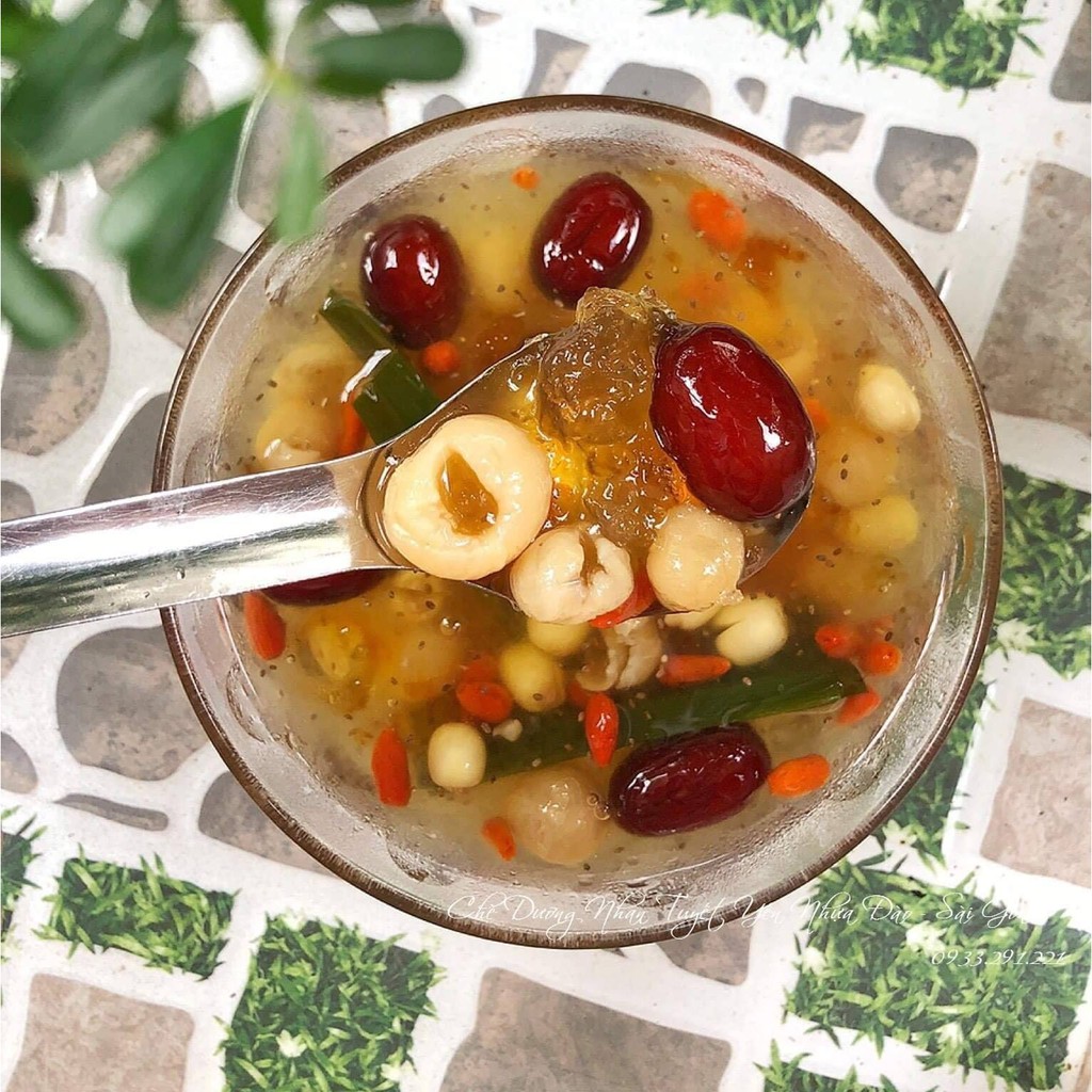 Chè Dưỡng Nhan Cao Cấp Bạch Mộc - Set Chè Dành Cho 3-5 Người Ăn | BigBuy360 - bigbuy360.vn