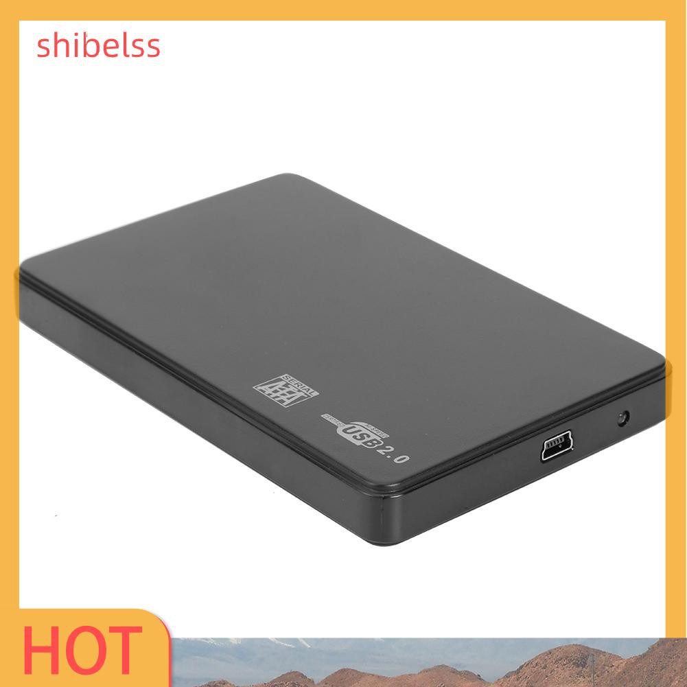 Hộp Đựng Ổ Cứng Ngoài Shibelss 2.5 Inch Sata Usb2.0 Hdd | BigBuy360 - bigbuy360.vn
