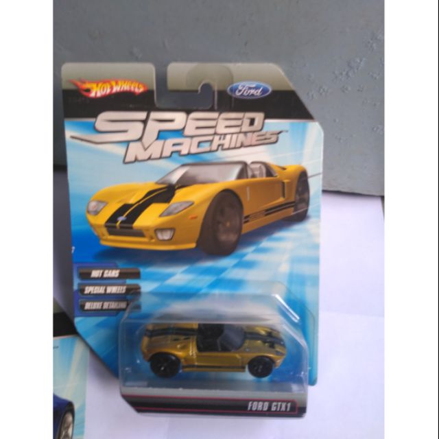 Xe Hotwheels Speed Machines Ford GTX1