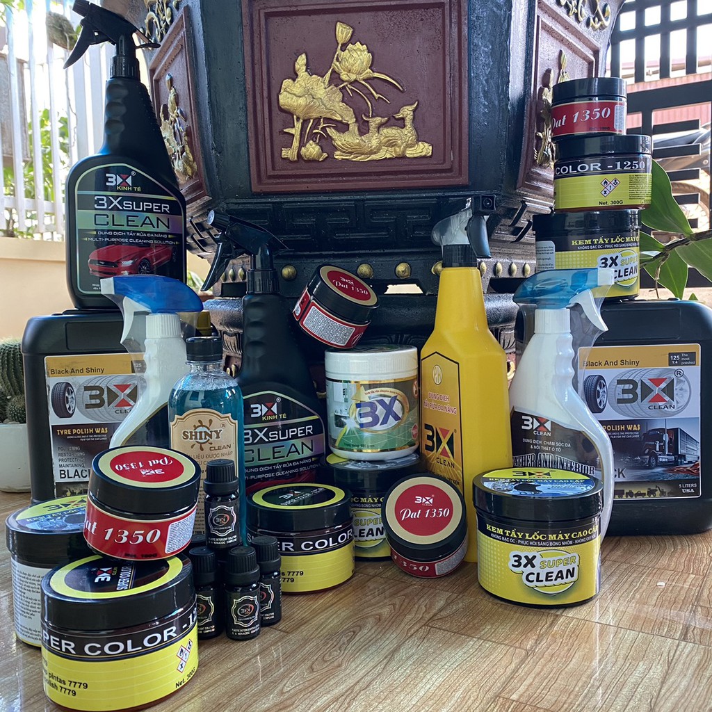 Kem Đánh Bóng Xóa Trầy Xước Sơn Ô tô - Xe Máy 3X SUPER COLOR 1250