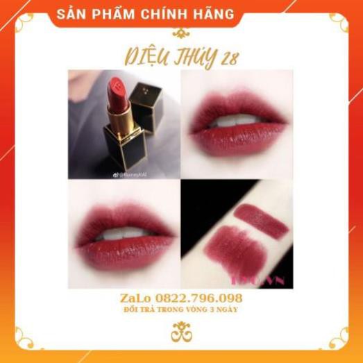 FORD LIP COLOR MATTE Son Tom Ford Velvet Cherry 08 Màu Đỏ Rượu Vang