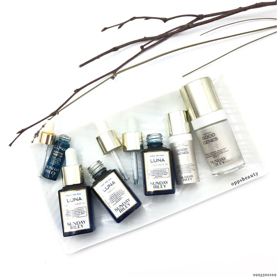 BỘ COMBO DƯỠNG DA MINI SUNDAY RILEY GOOD GENES LUNA OIL HIGH DOSE C.E.O | BigBuy360 - bigbuy360.vn
