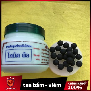 Tonic Pill hủ 130 viên , dành cho gà bị tang sau khi đá về  , tan máu bầm ,má u cục