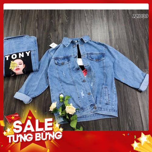 Áo khoác jean bigsize 60-90kg | Đầm váy cho người mập béo | thời trang | quần áo | công sở | oversize -Hàng nhập khẩu