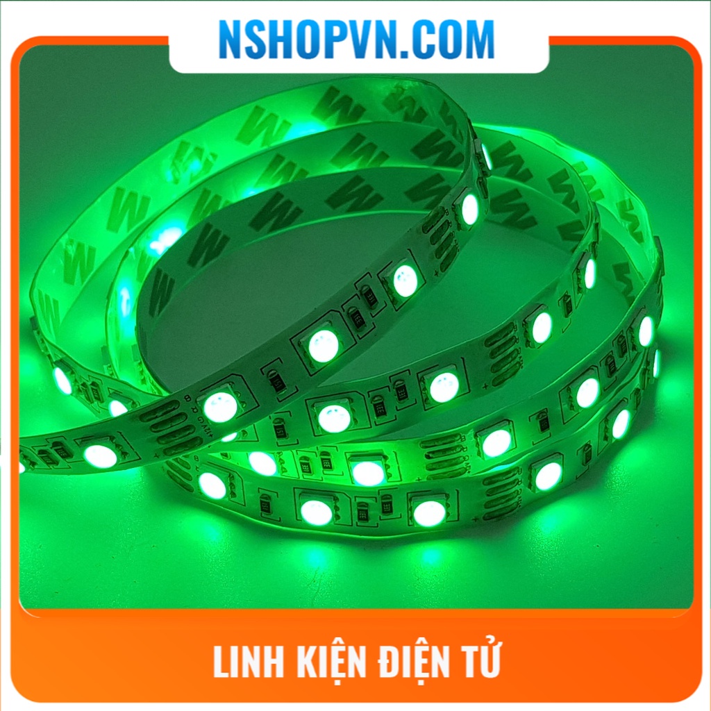Led dây RGB 5050 1m 60 bóng 12VDC