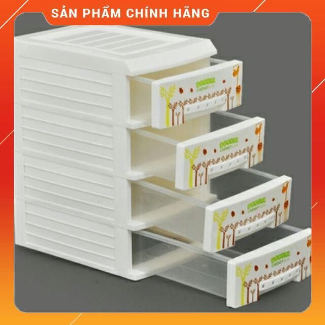 TỦ NHỰA MINI 4 tầng