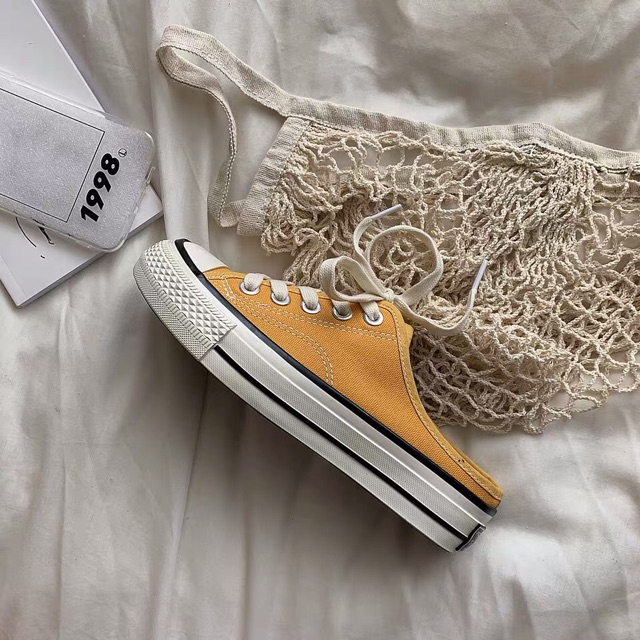 Giày sneakers đạp gót Korea Ulzzang | Hàng order chất lượng cao