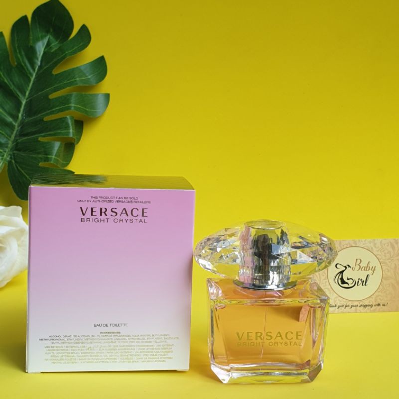 Nước Hoa Fullsize Nữ Versace Bright Crystal EDT 90ml