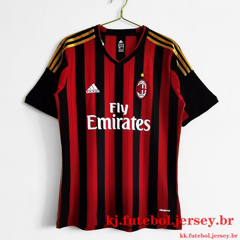 Bộ Quần Áo Bóng Đá Đội Tuyển AC Milan 2013 / 14