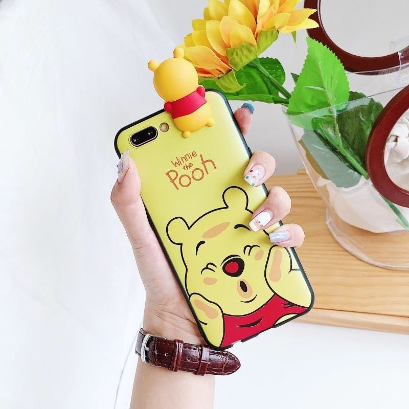 Ốp điện thoại kiểu dáng hoạt hình dễ thương đáng yêu cho OPPO A37 A39 A57 A83 F3 Plus F1S F5