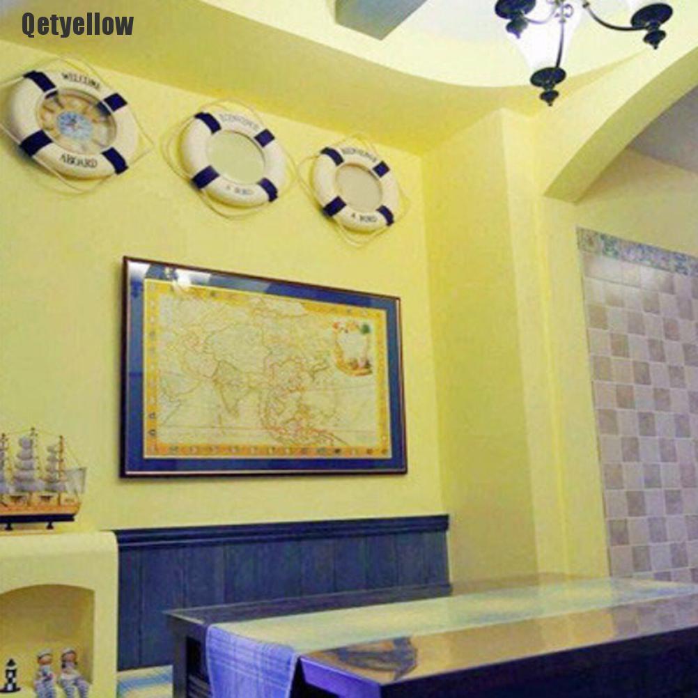 Phao cứu hộ treo tường trang trí nhà cửa