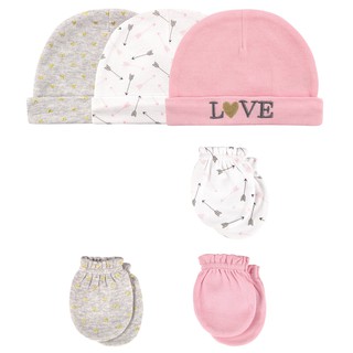 3 Mũ nón sơ sinh bé gái (0-6 tháng)