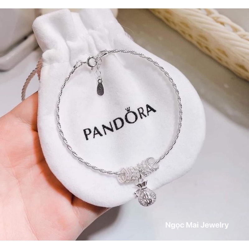 Vòng tay P.ando.ra mix sẵn xinh xắn đẹp mê ly quà tặng ý nghĩa cho nàng - Ngọc Mai Jewelry