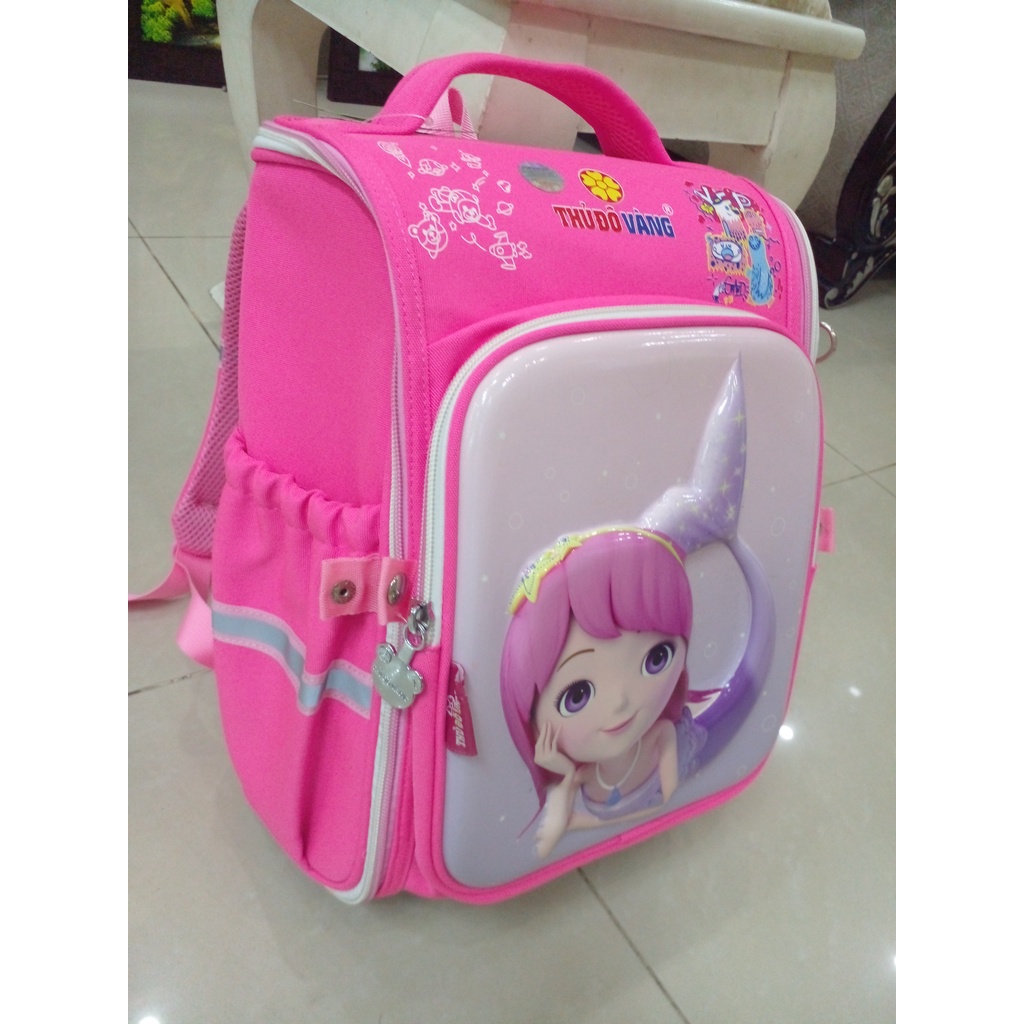 BALO Chống Gù Cao Cấp Học Sinh Tiểu Học Cho Bé Trai và Bé Gái Siêu Nhẹ Chống Nước Thủ Đô Vàng BT166,133,167