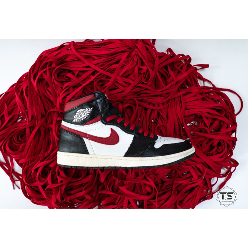 Dây Giày Thể Thao Sneaker Jordan 1 High Red Chính Hãng
