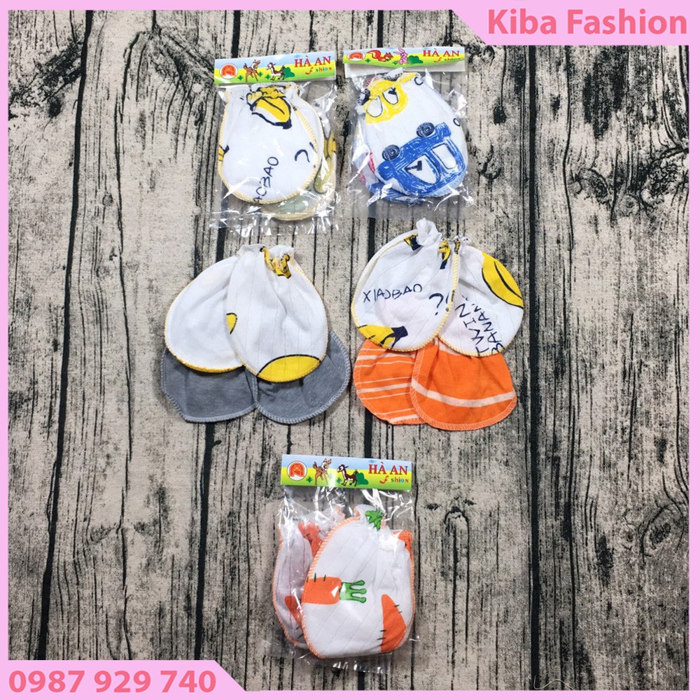 5 set Bao Tay, bao chân cho Bé Sơ Sinh