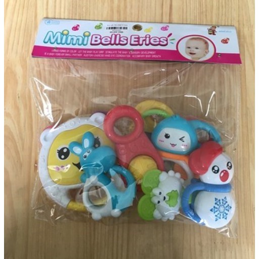 Combo Set Đồ Chơi 9 Món Cho Trẻ Mini Bells