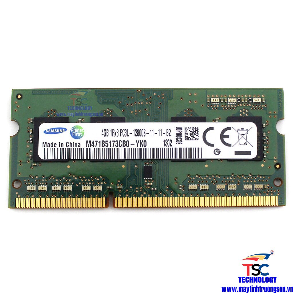 [SHOPEE TRỢ GIÁ] Ram3 Laptop DDR3 4GB PC3L - 12800s Buss 1600Mhz - Hãng Samsung/ Hynix/ Kingston