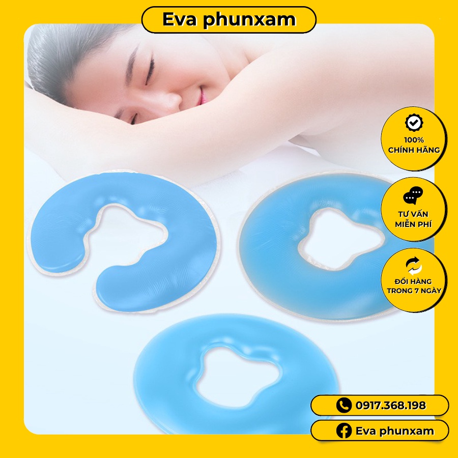 Gối úp mặt silicon gối silicon