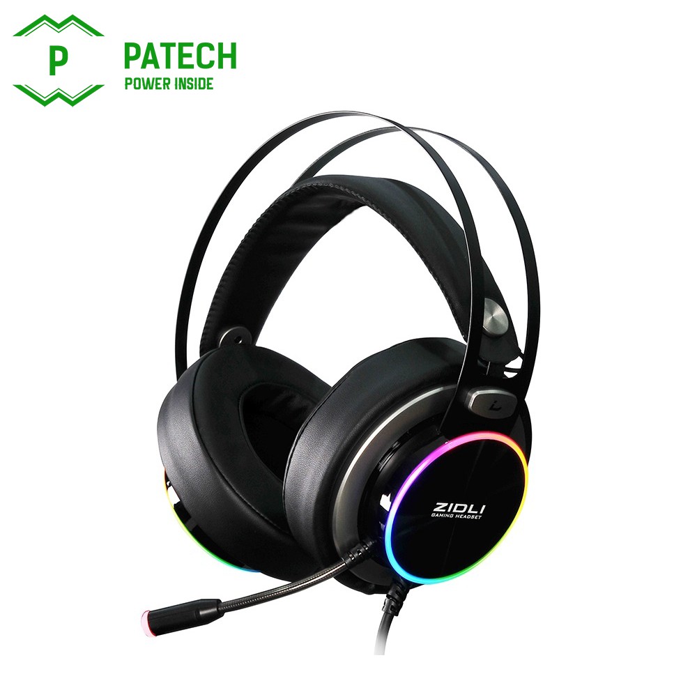 ˂PATECH˃ Tai nghe Gaming ZIDLI ZH20 (Ring RGB, Sound 7.1 ) - Hàng Chính Hãng