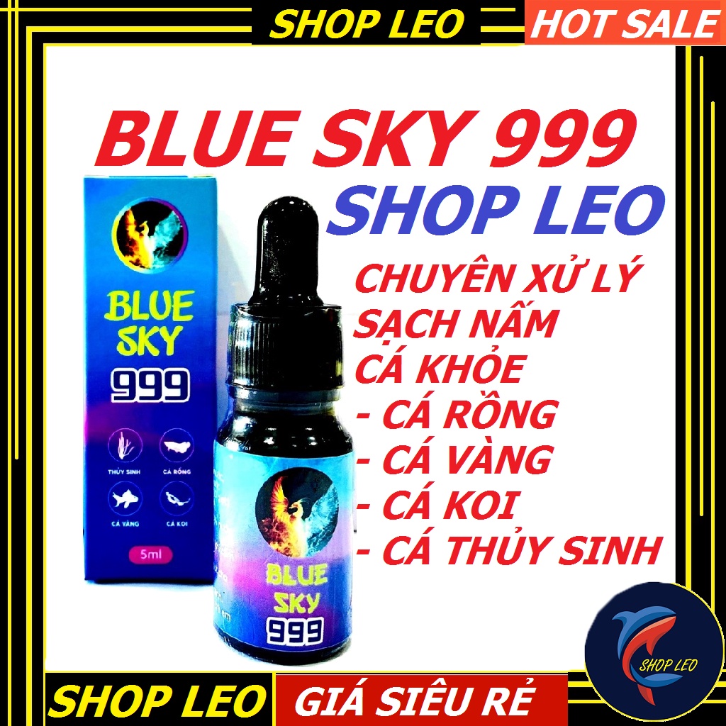 Blue Sky 999 xử lý nấm cho các loại cá cảnh - phụ kiện thủy sinh - shopleo