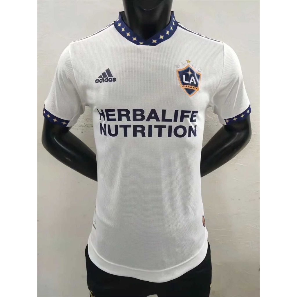 Áo Thun Bóng Đá Màu Trắng Galaxy 2022-23 Thời Trang Cho Nam