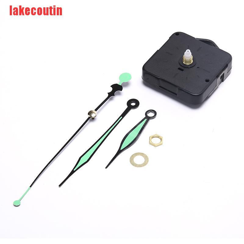 {lakecoutin}1 Silent Quartz Clock Movement Mechanism DIY Kit Battery Powered Hand Tool UQX