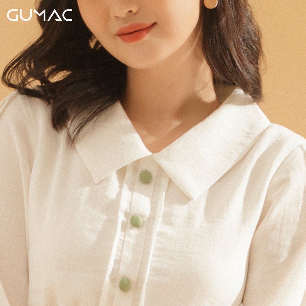 [Mã MABR07062 giảm 8% tối đa 50K đơn từ 249K] Đầm phối viền TTMT DA743 GUMAC | BigBuy360 - bigbuy360.vn