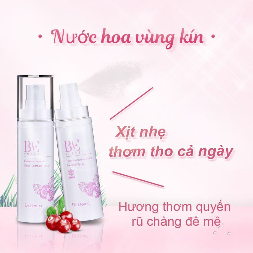 ( Set 3 sản phẩm ) Dr.Douxi Sữa tắm kháng khuẩn+ Dung dịch dạng bọt Vệ Sinh + Xịt Phụ Khoa  -