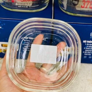 Bộ 2hộp thủy tinh Lock and Lock 370ml