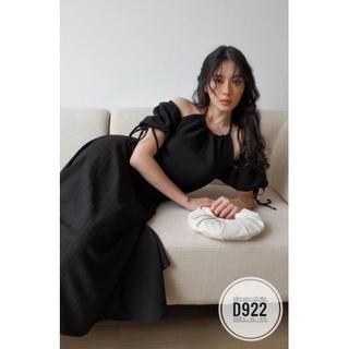 ĐẦM MAXI CỘT NƠ CỔ YẾM