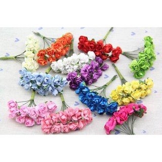 Hoa giấy cài tóc chỉ 10k/1 bó (khoảng 10-12 bông)